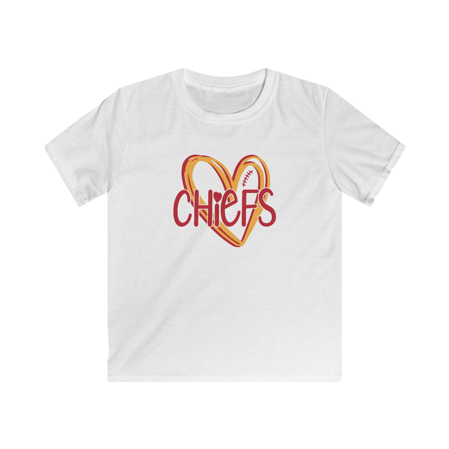 Chiefs Heart - Kids Softstyle Tee