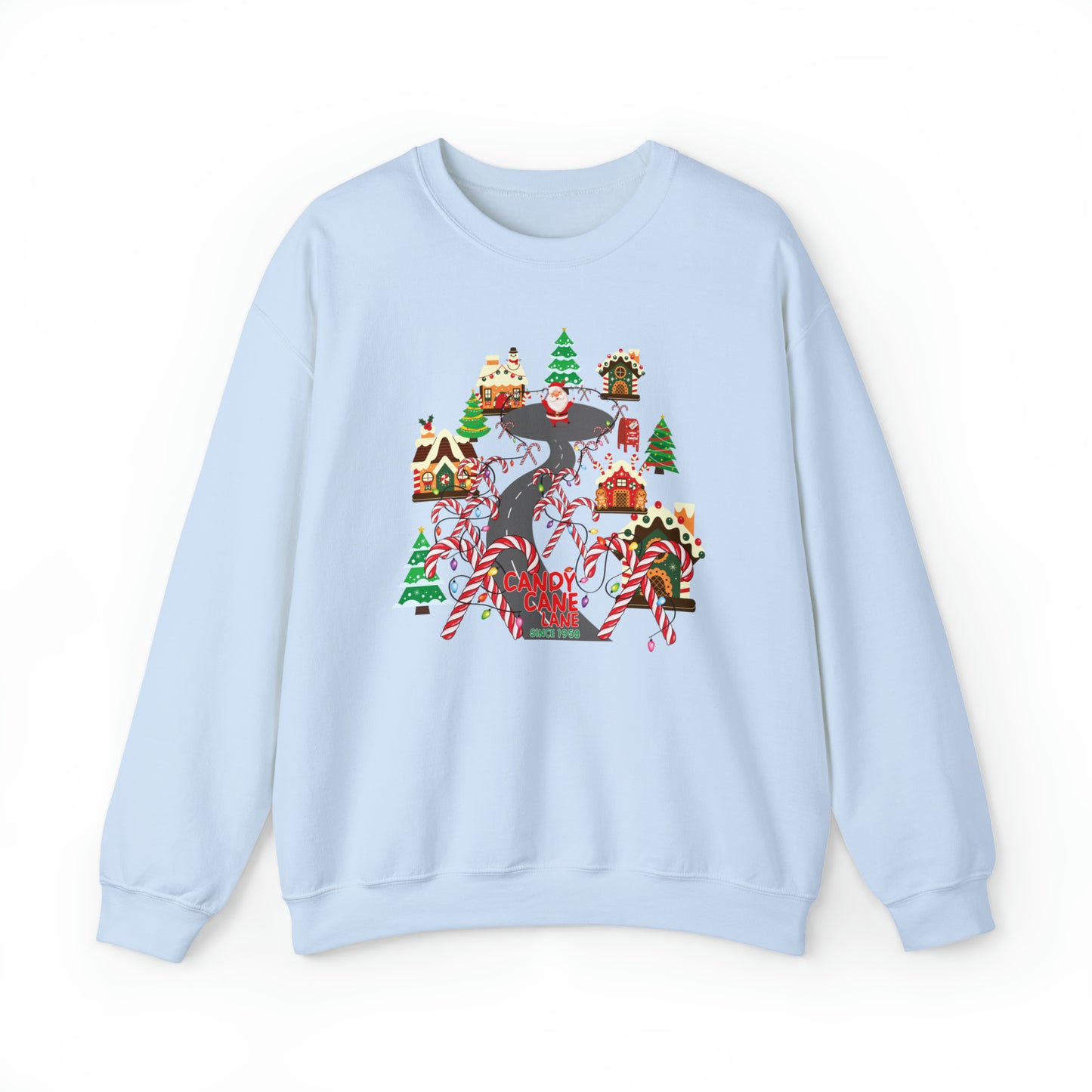 Candy Cane Lane Unisex Heavy Blend™ Crewneck Sweatshirt