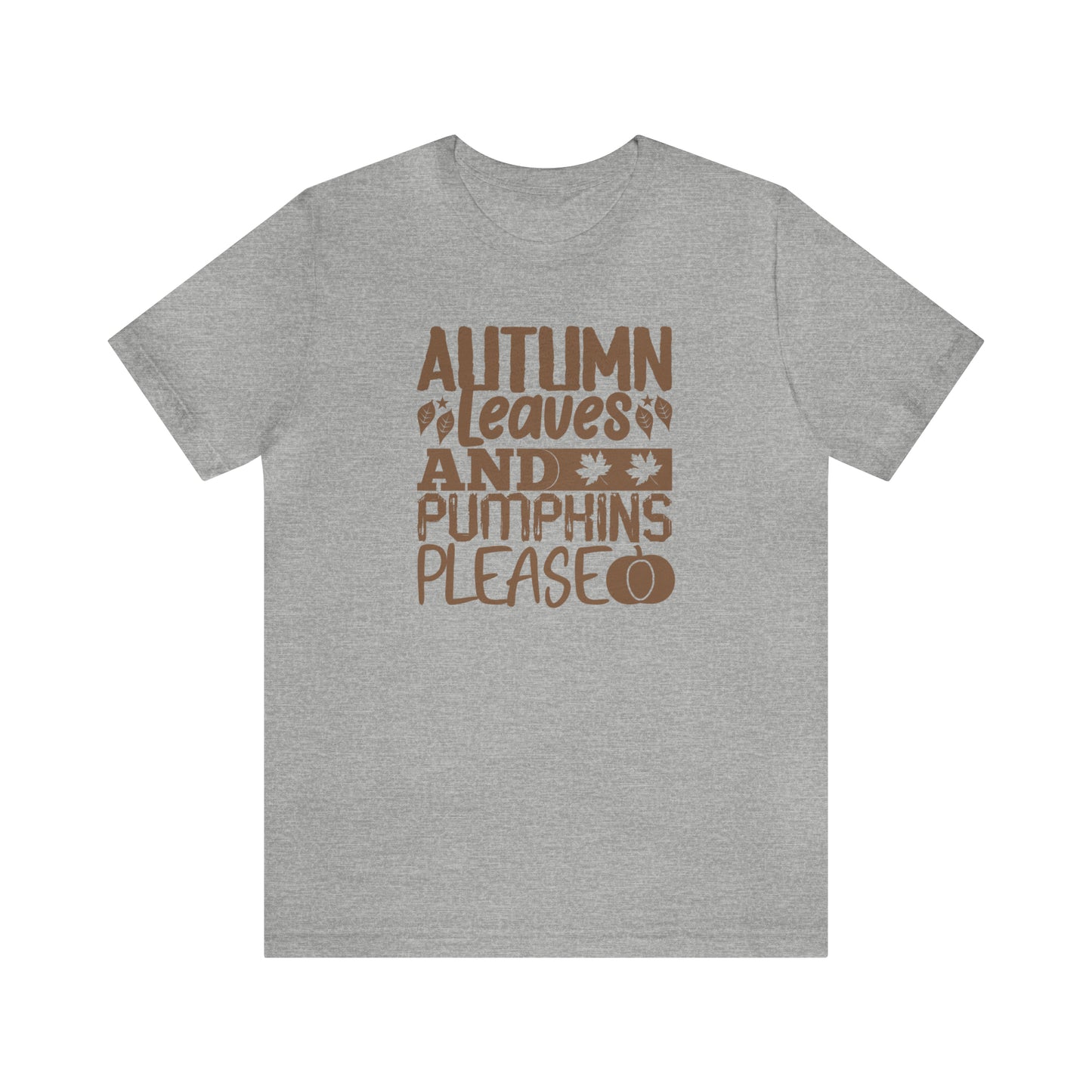 Autumn Leaves T-shirt - Bella Canvas Short Sleeve Tee