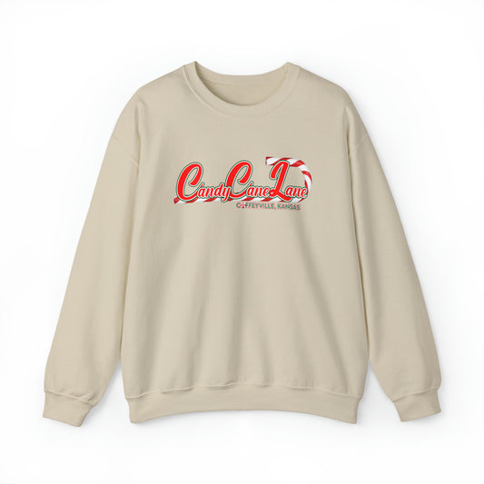 Candy Cane Lane 1 - Crewneck Sweatshirt