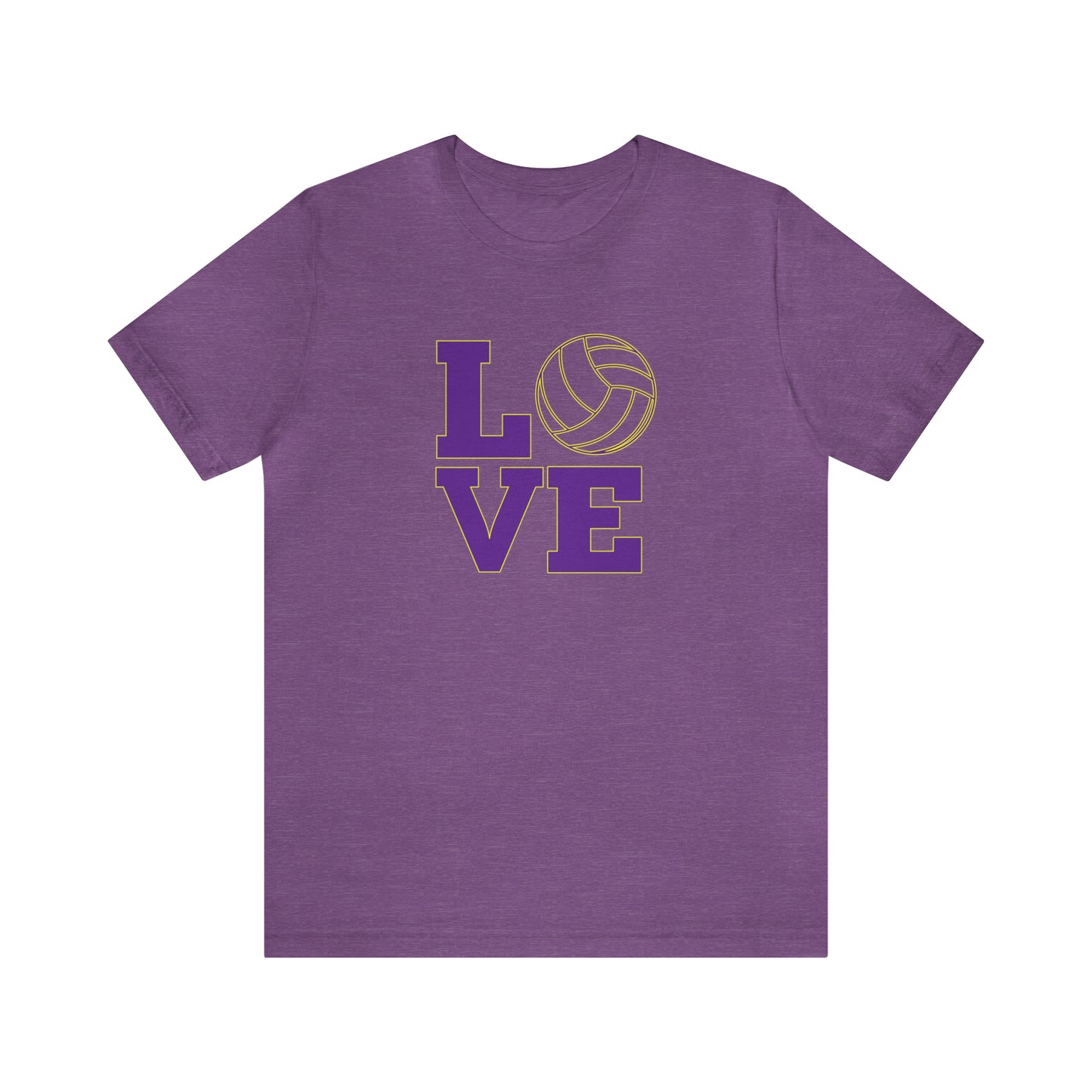 Volleyball Love - Bella Canvas Short Sleeve Tee