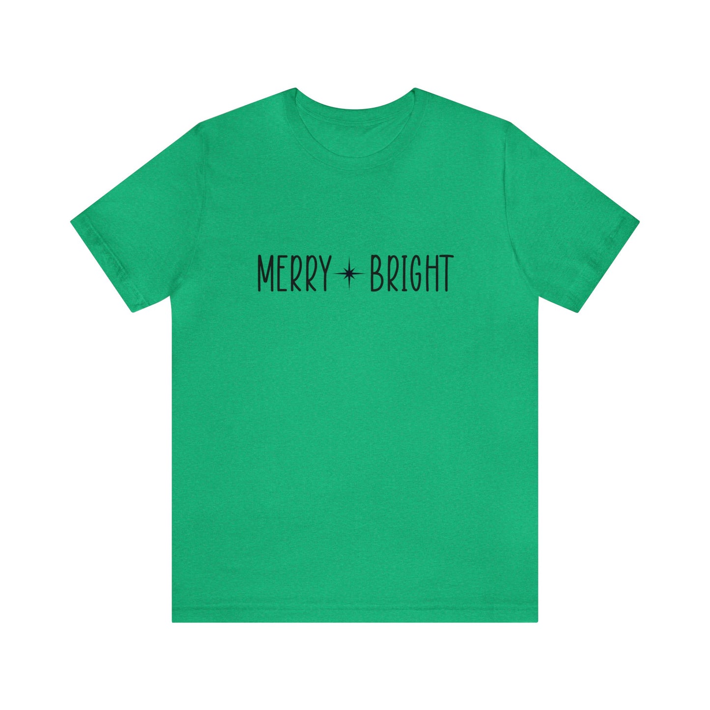 Merry Bright - Bella + Canvas Unisex Jersey Short Sleeve Tee