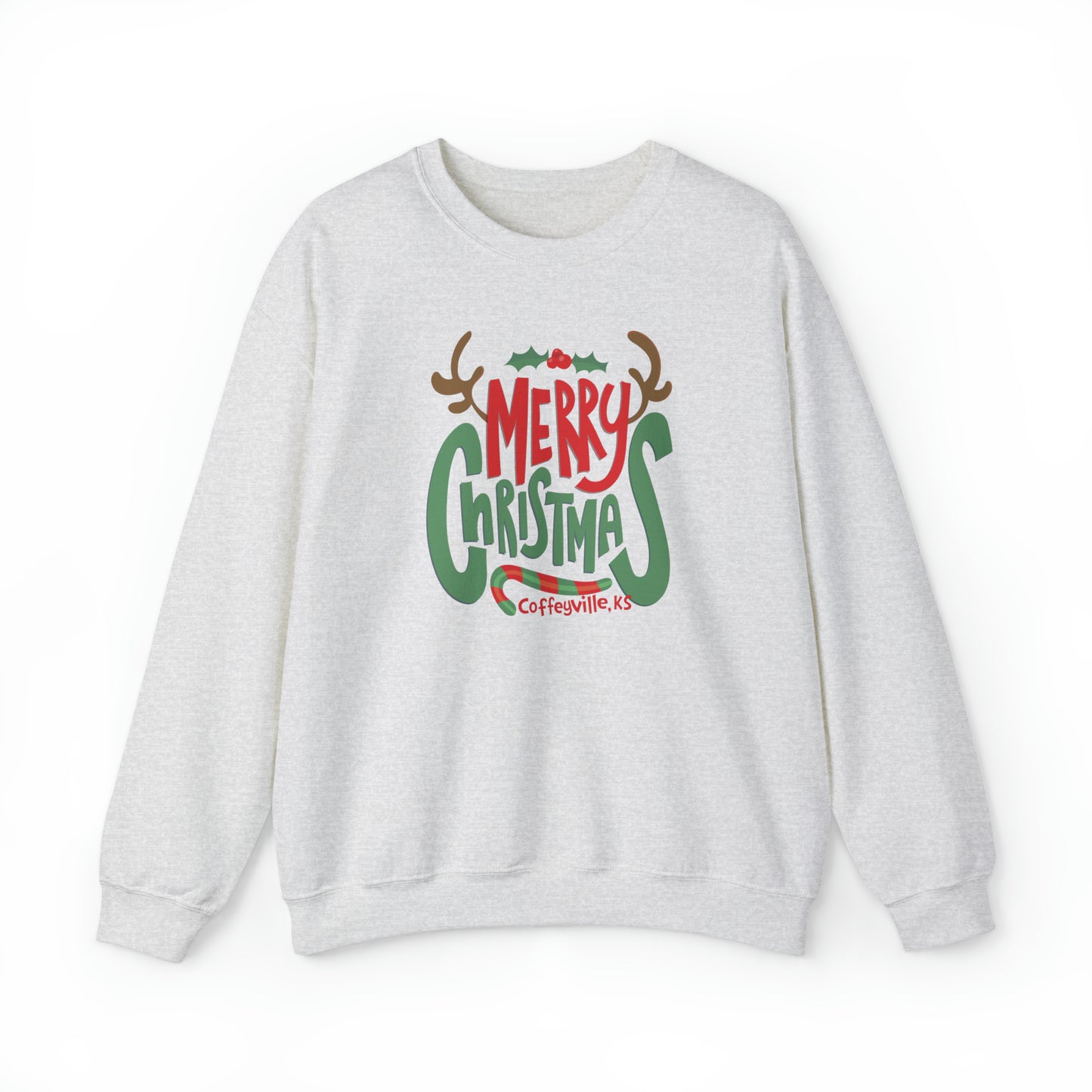 Merry Christmas Cville - Crewneck Sweatshirt