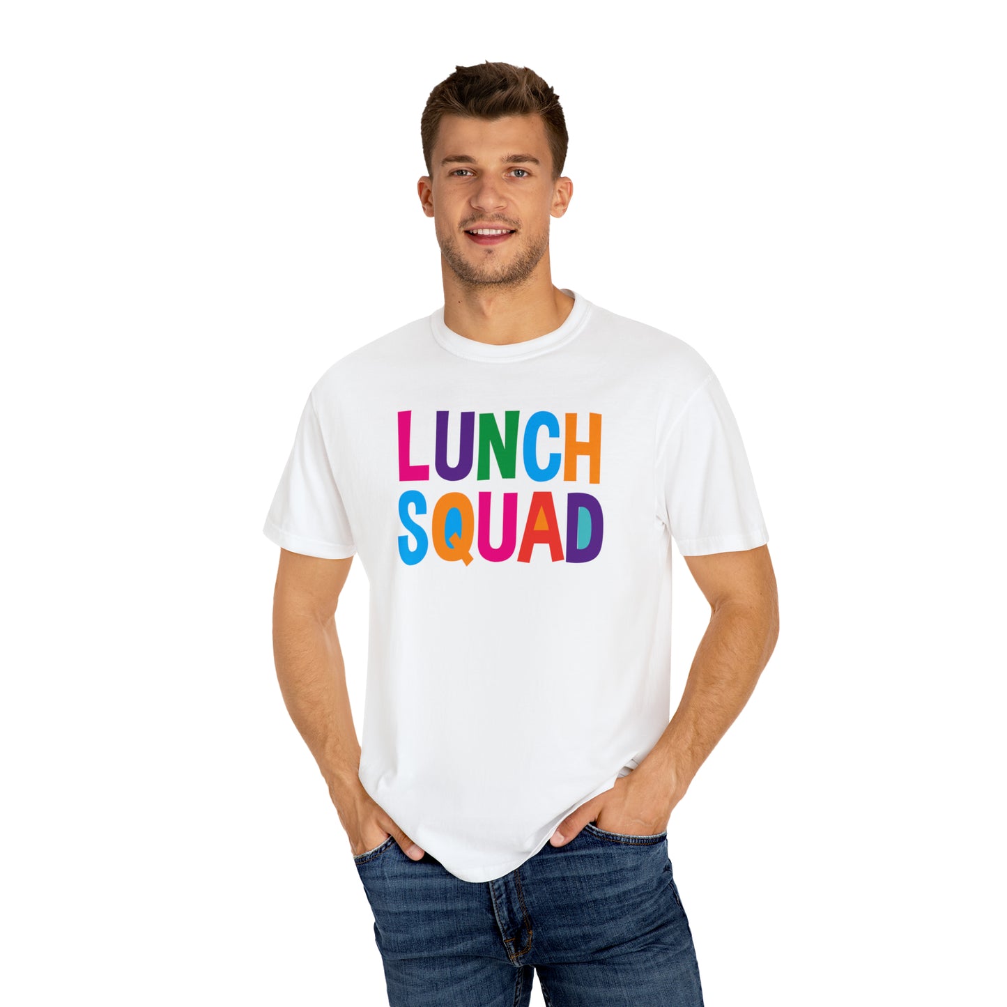 Lunch Squad - Comfort Colors 1717 Unisex Garment-Dyed T-shirt