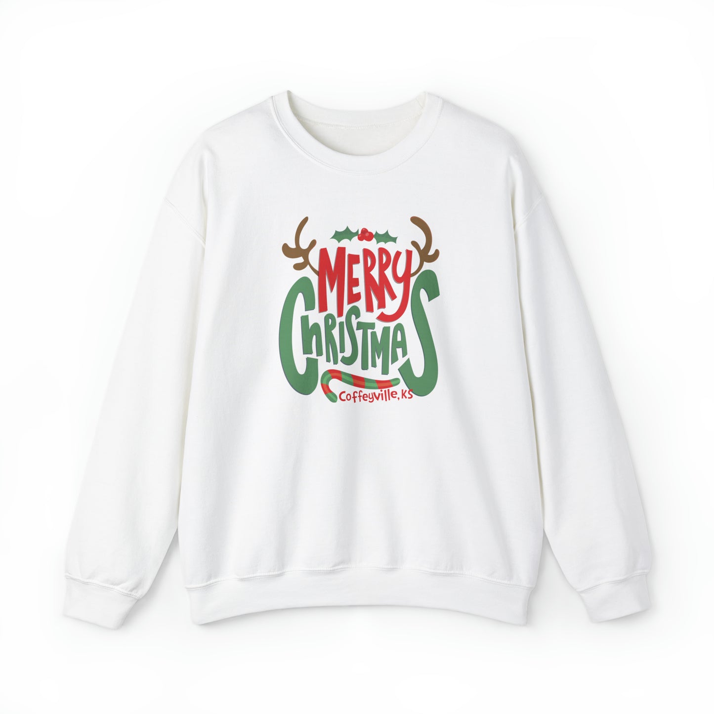 Merry Christmas Cville - Crewneck Sweatshirt