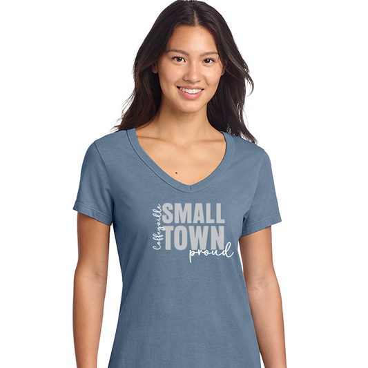 Coffeyville Small Town - Ladies Port and Co. Beach Wash