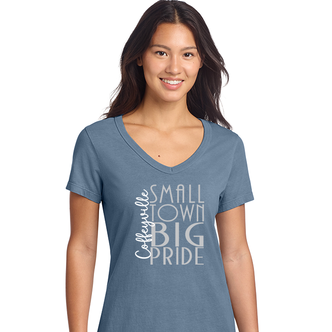 Coffeyville Big Pridde- Ladies Port and Co. Beach Wash