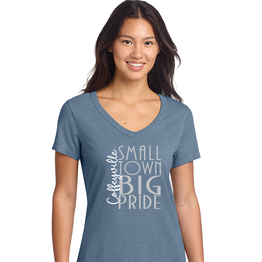 Coffeyville Big Pridde- Ladies Port and Co. Beach Wash