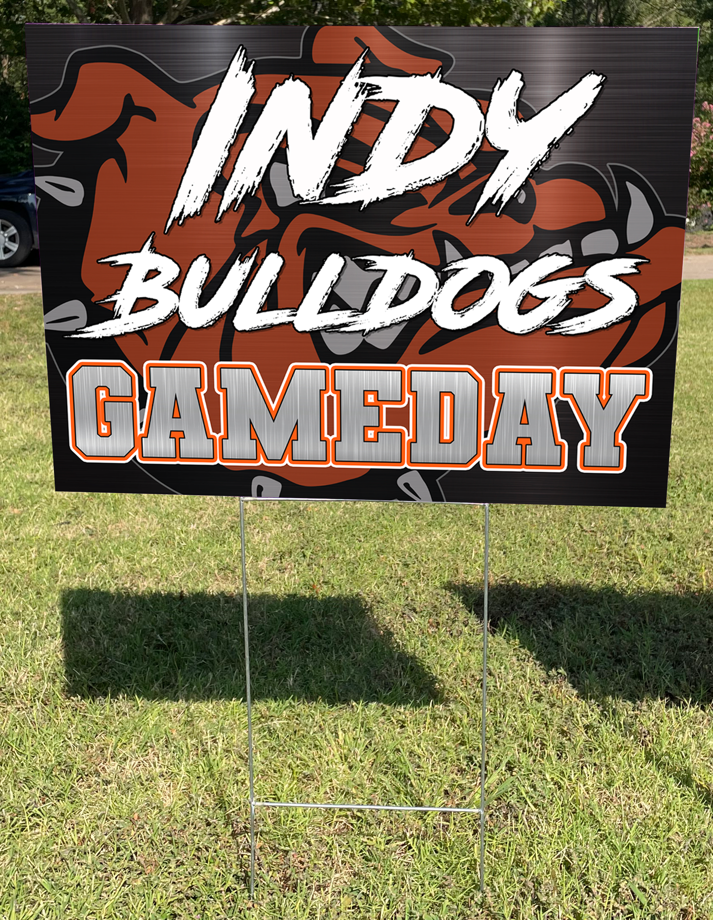 Indy GameDay Coroplast Yard Sign