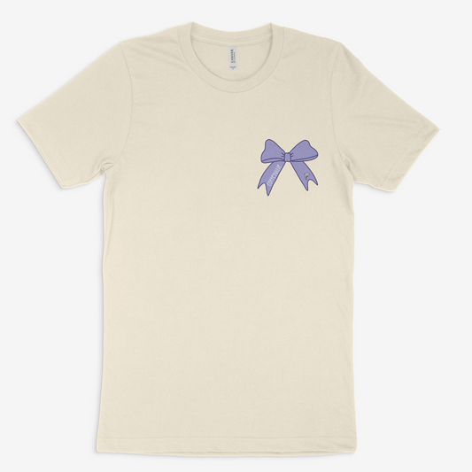 Tornado Bow - Bella + Canvas Short Sleeve (Design on front and back)