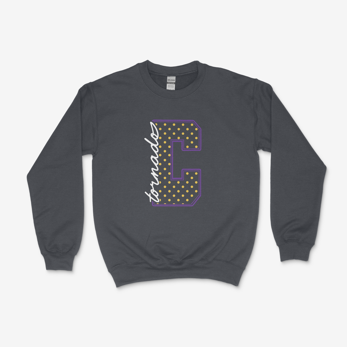 Polka Dot C Crewneck