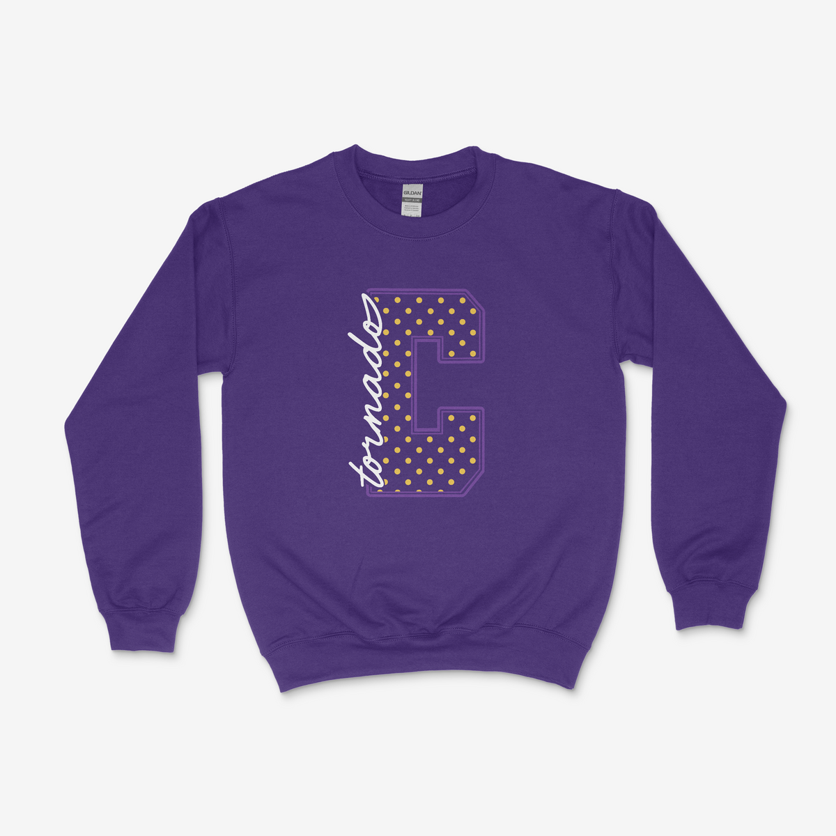 Polka Dot C Crewneck