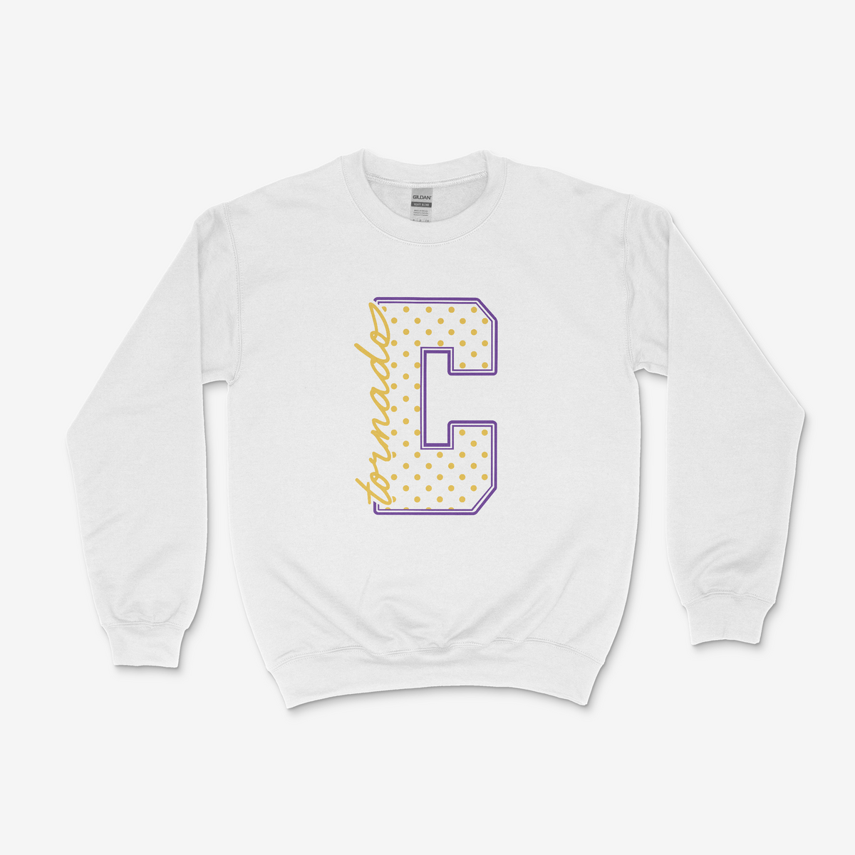 Polka Dot C Crewneck