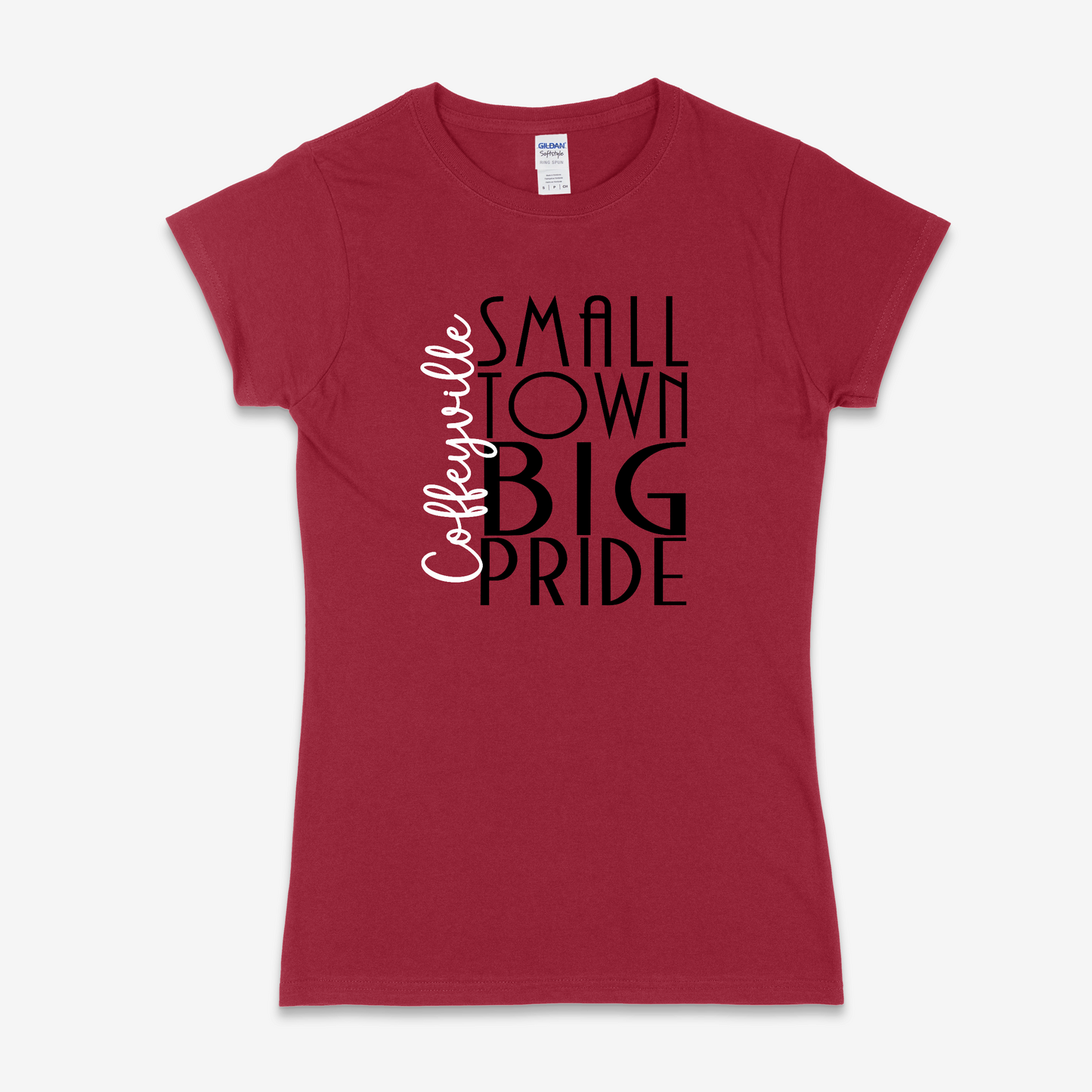 Coffeyville Big Pride - Ladies Gildan Softstyle