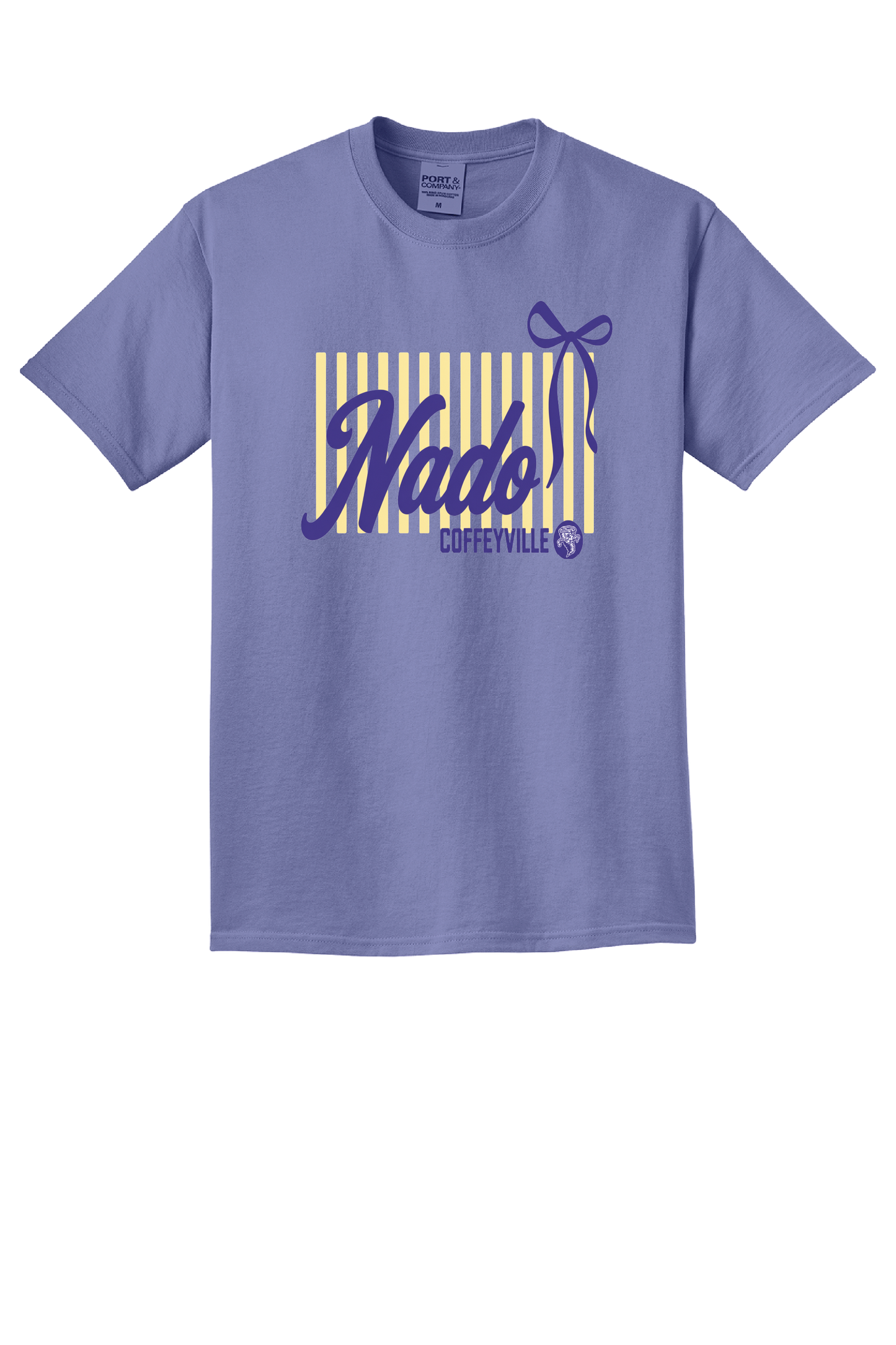 Nado with Stripes - Port & Company Beach Wash