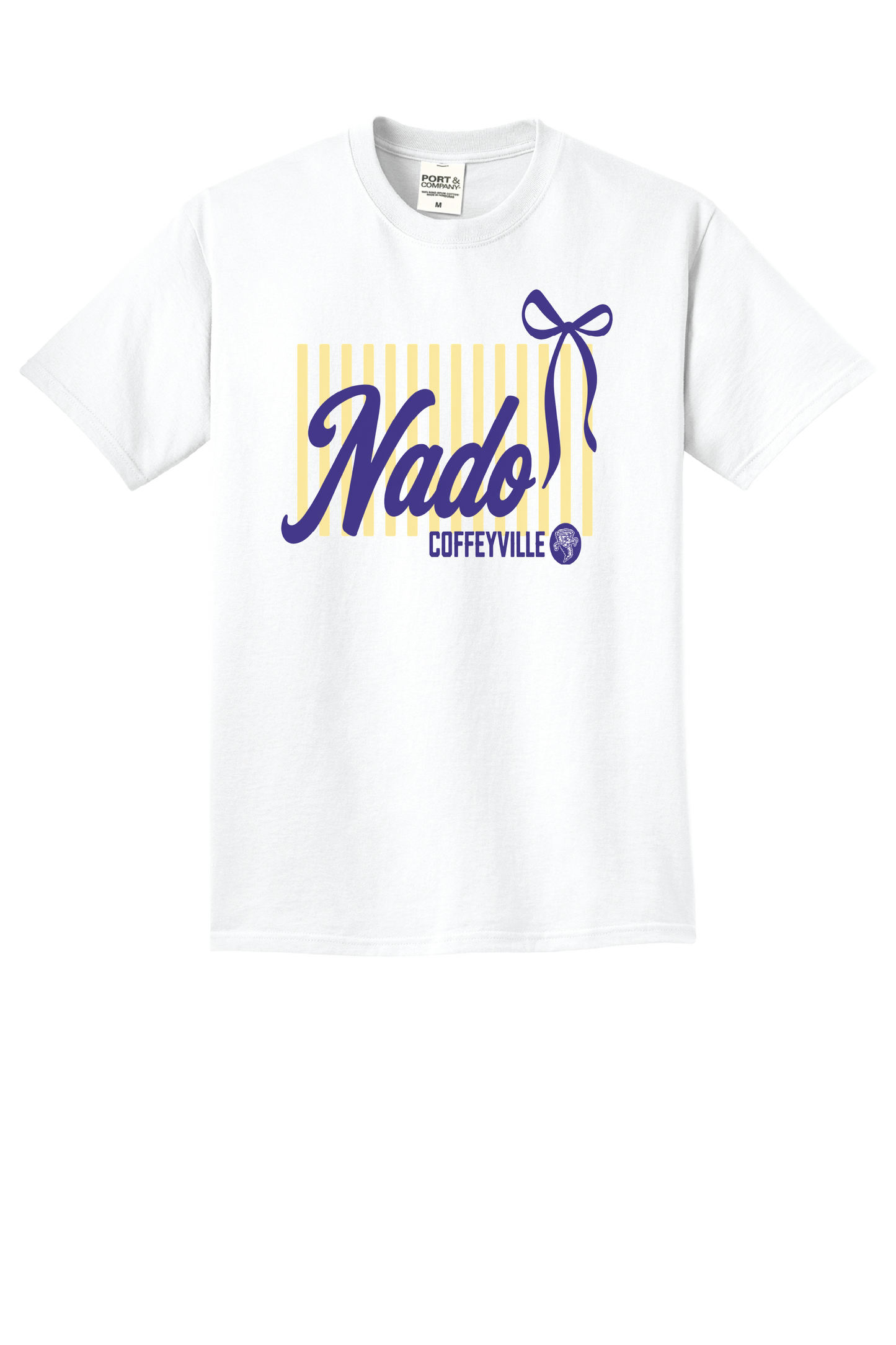 Nado with Stripes - Port & Company Beach Wash