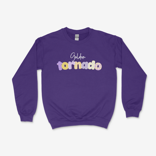Golden Tornado Crewneck