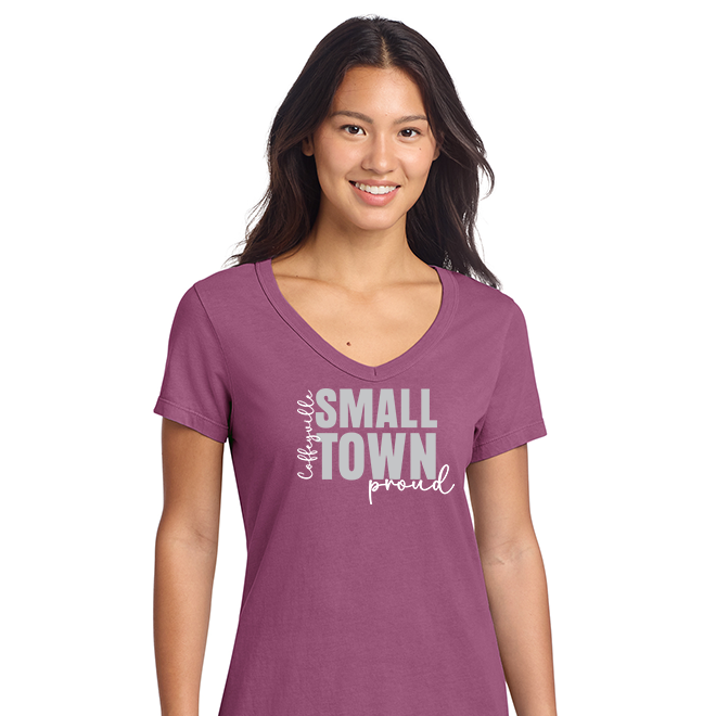 Coffeyville Small Town - Ladies Port and Co. Beach Wash