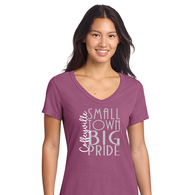 Coffeyville Big Pridde- Ladies Port and Co. Beach Wash