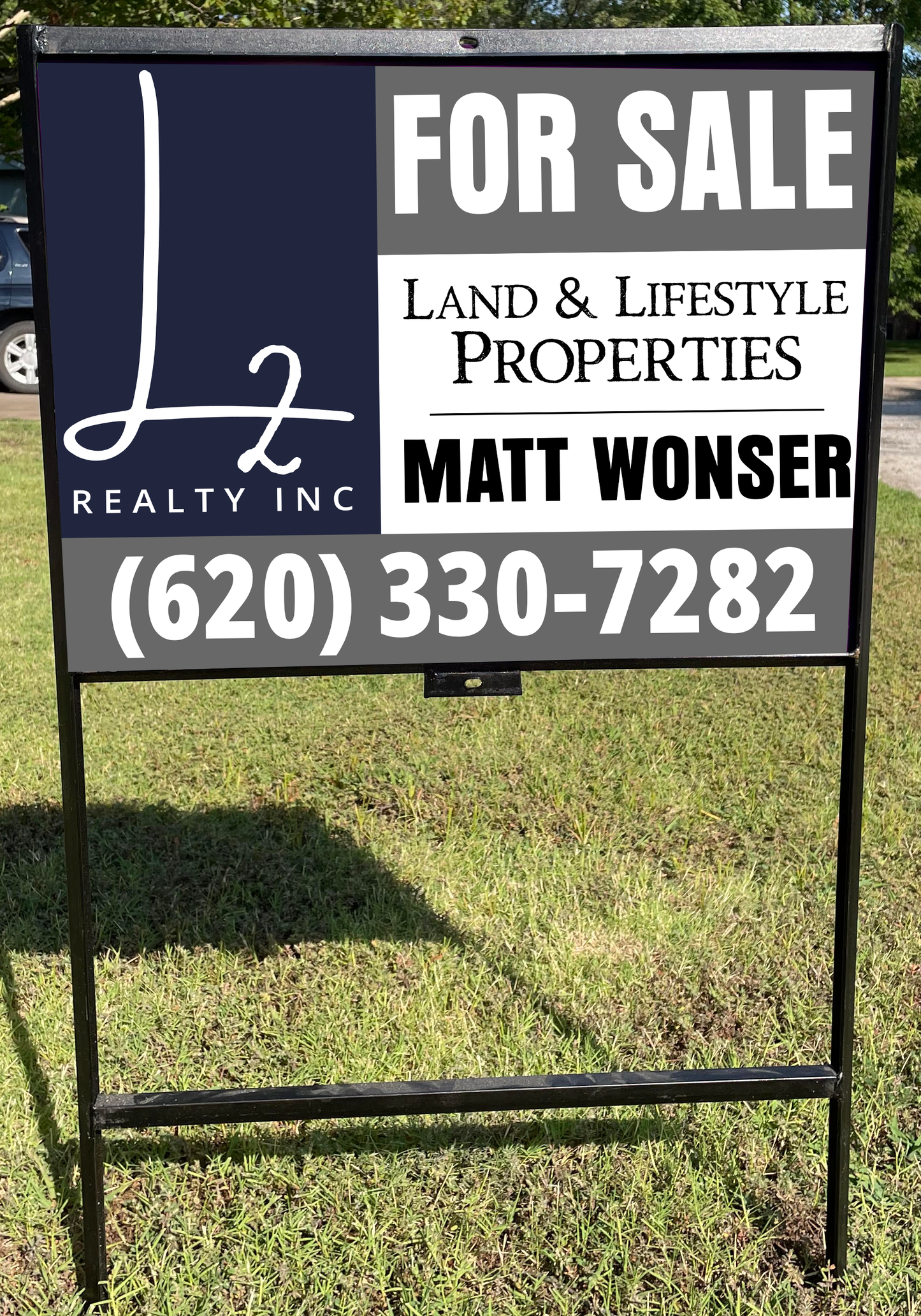 Metal Realty Sign