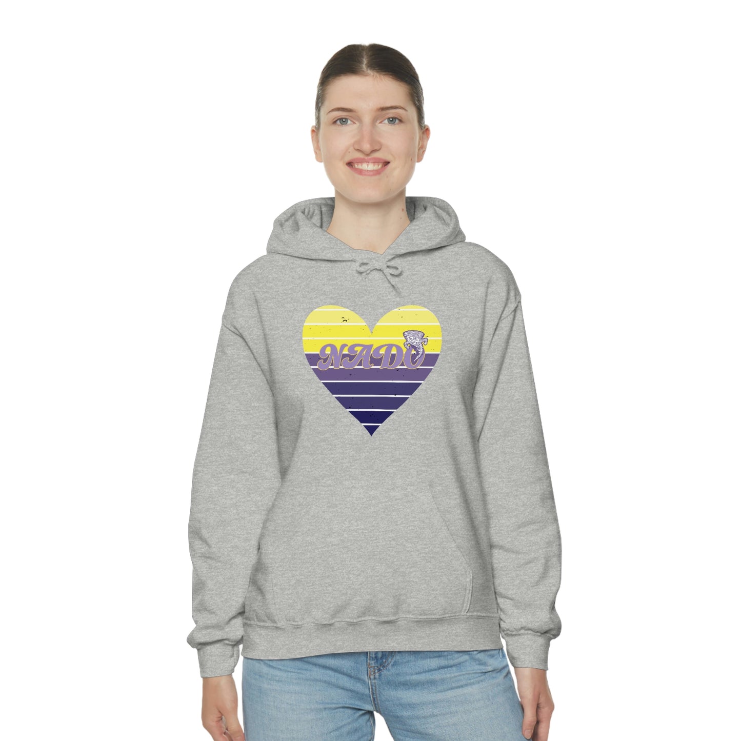 Retro Love -  Hooded Sweatshirt