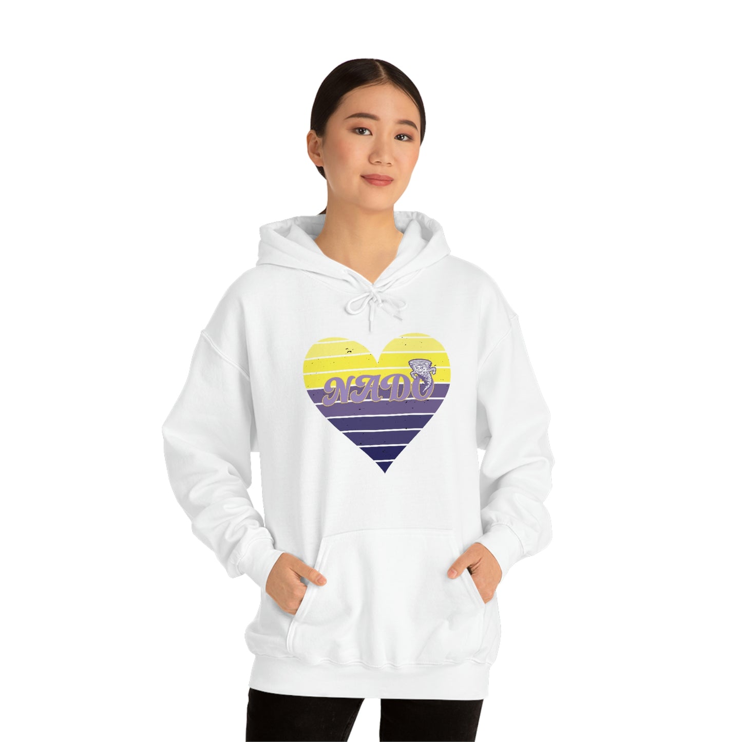 Retro Love -  Hooded Sweatshirt