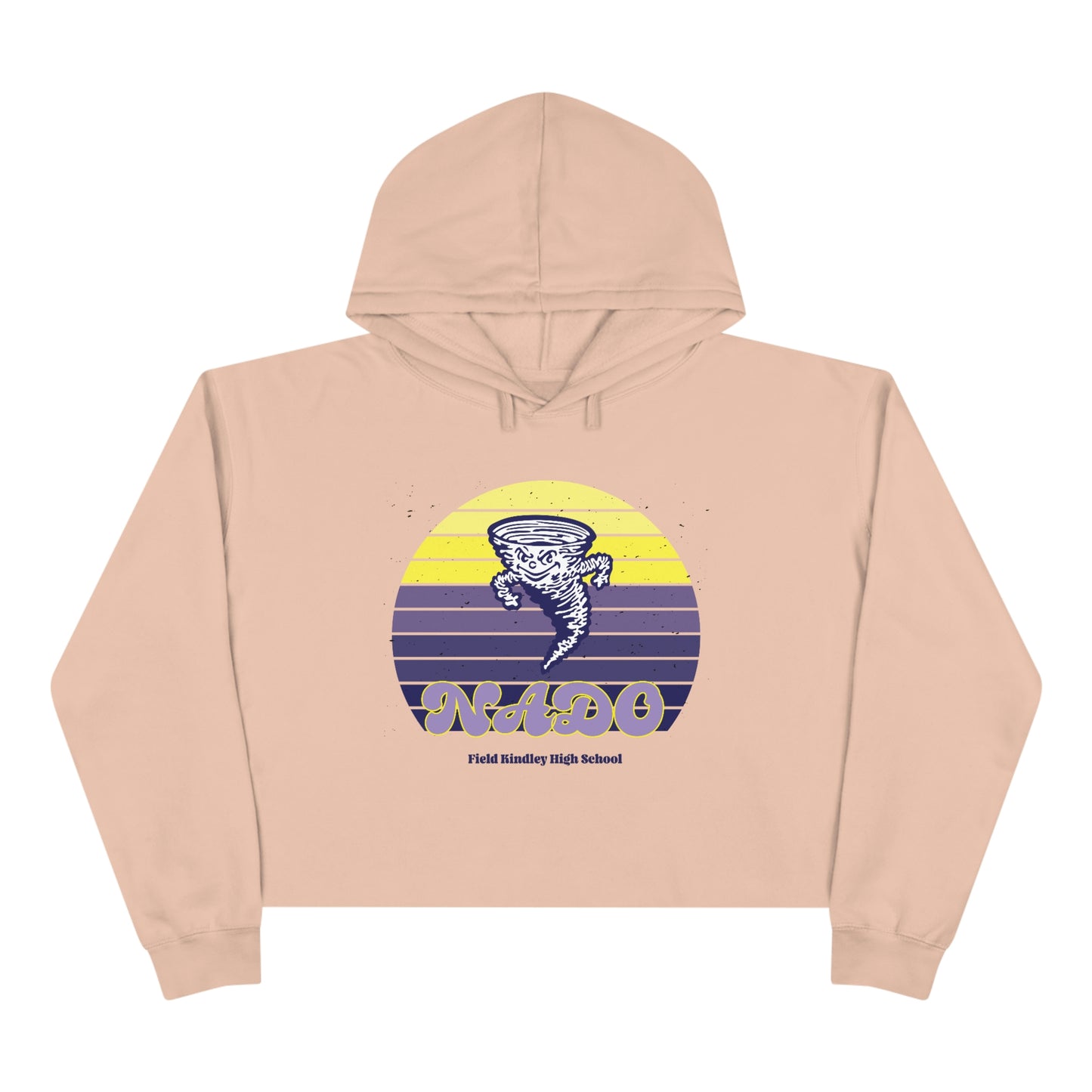 Retro - Crop Hoodie