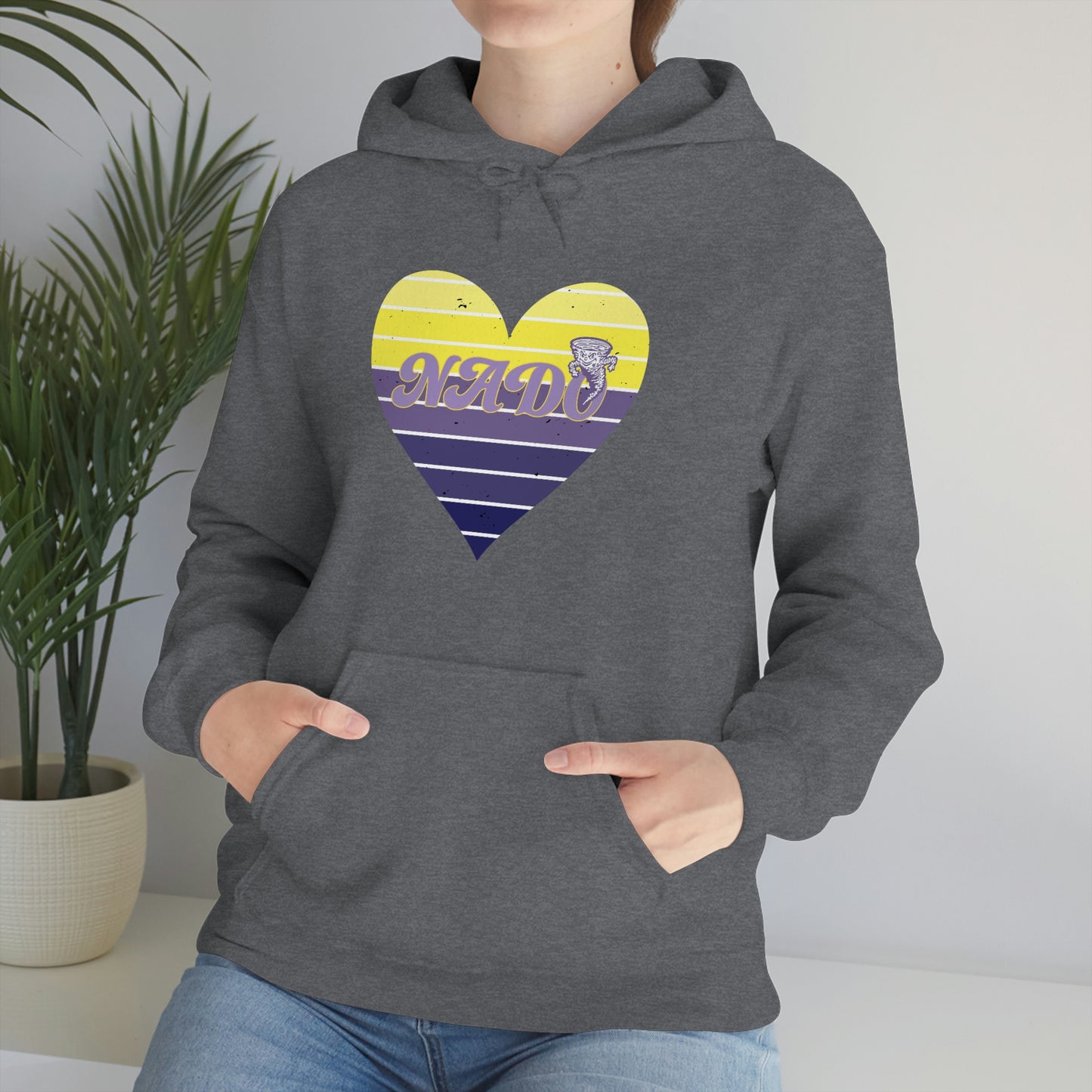 Retro Love -  Hooded Sweatshirt