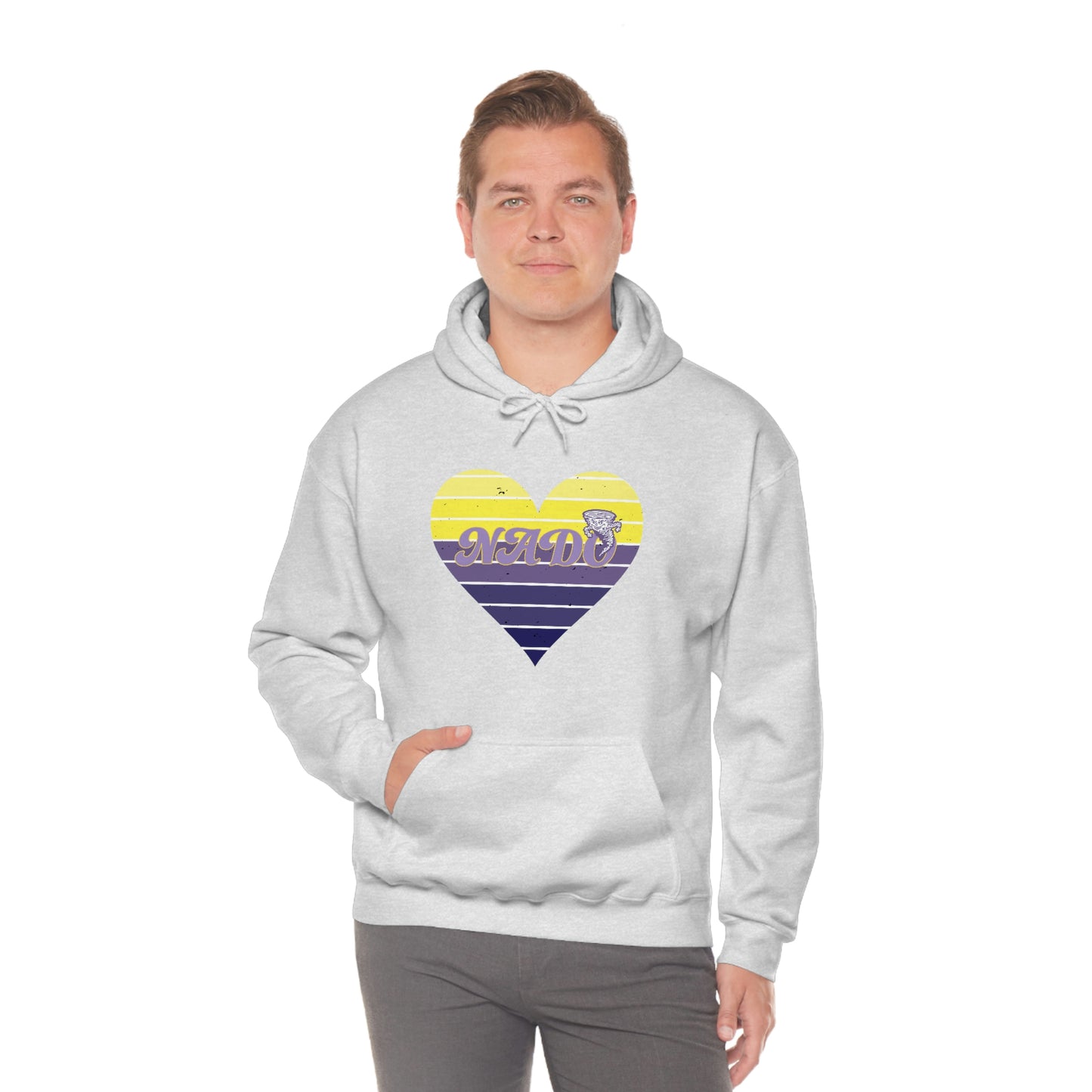 Retro Love -  Hooded Sweatshirt