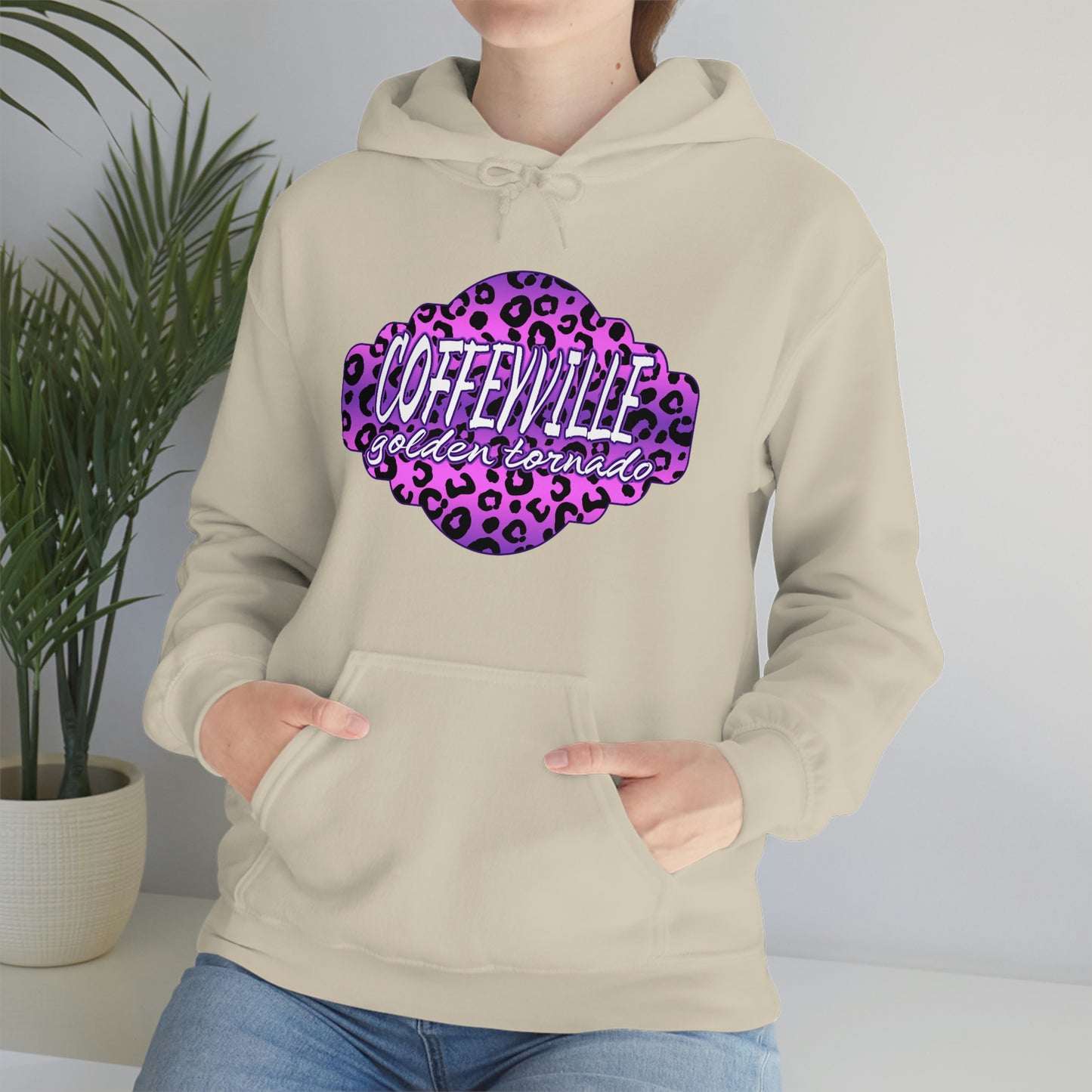 Leopard 1- Hooded Sweatshirt