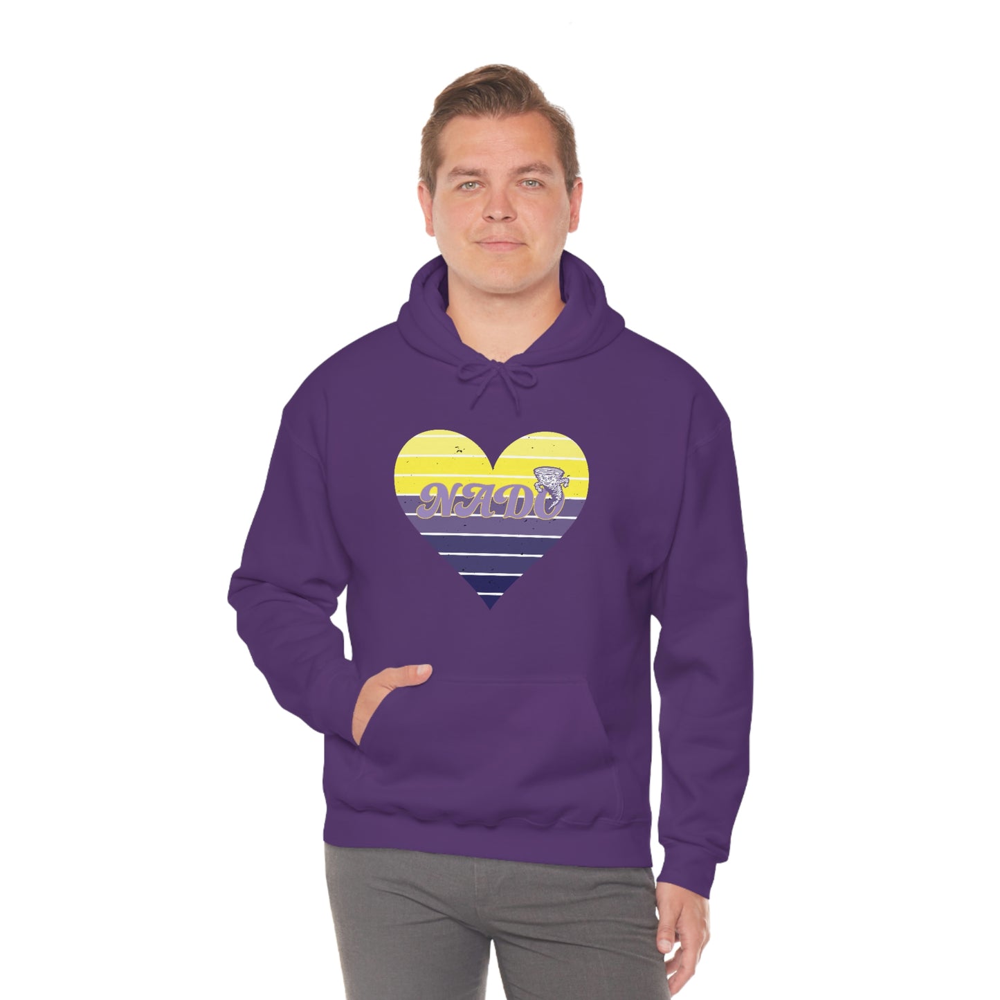 Retro Love -  Hooded Sweatshirt