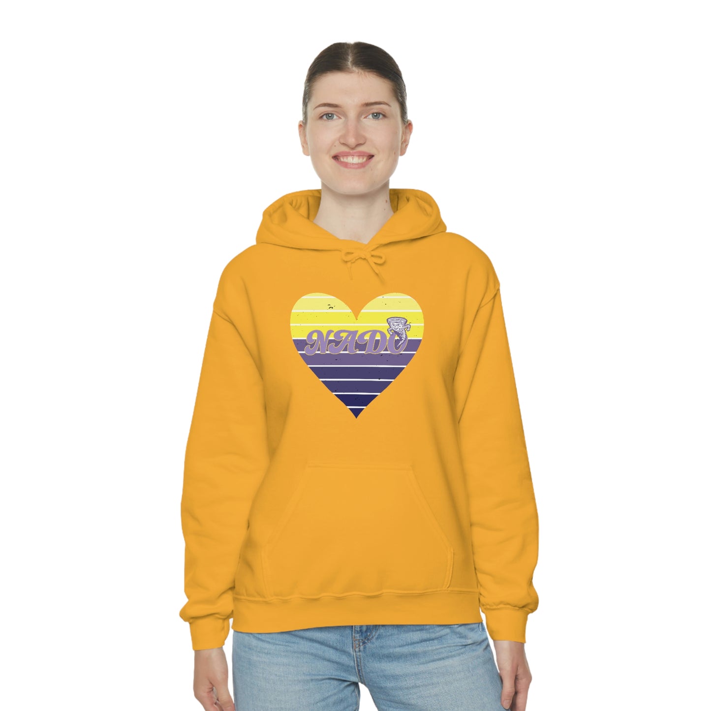 Retro Love -  Hooded Sweatshirt