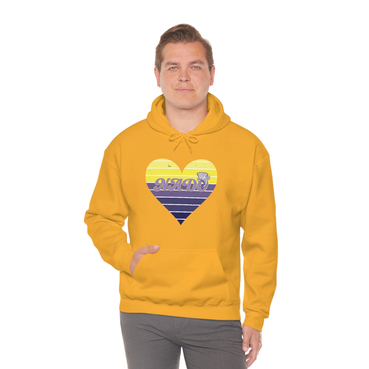 Retro Love -  Hooded Sweatshirt