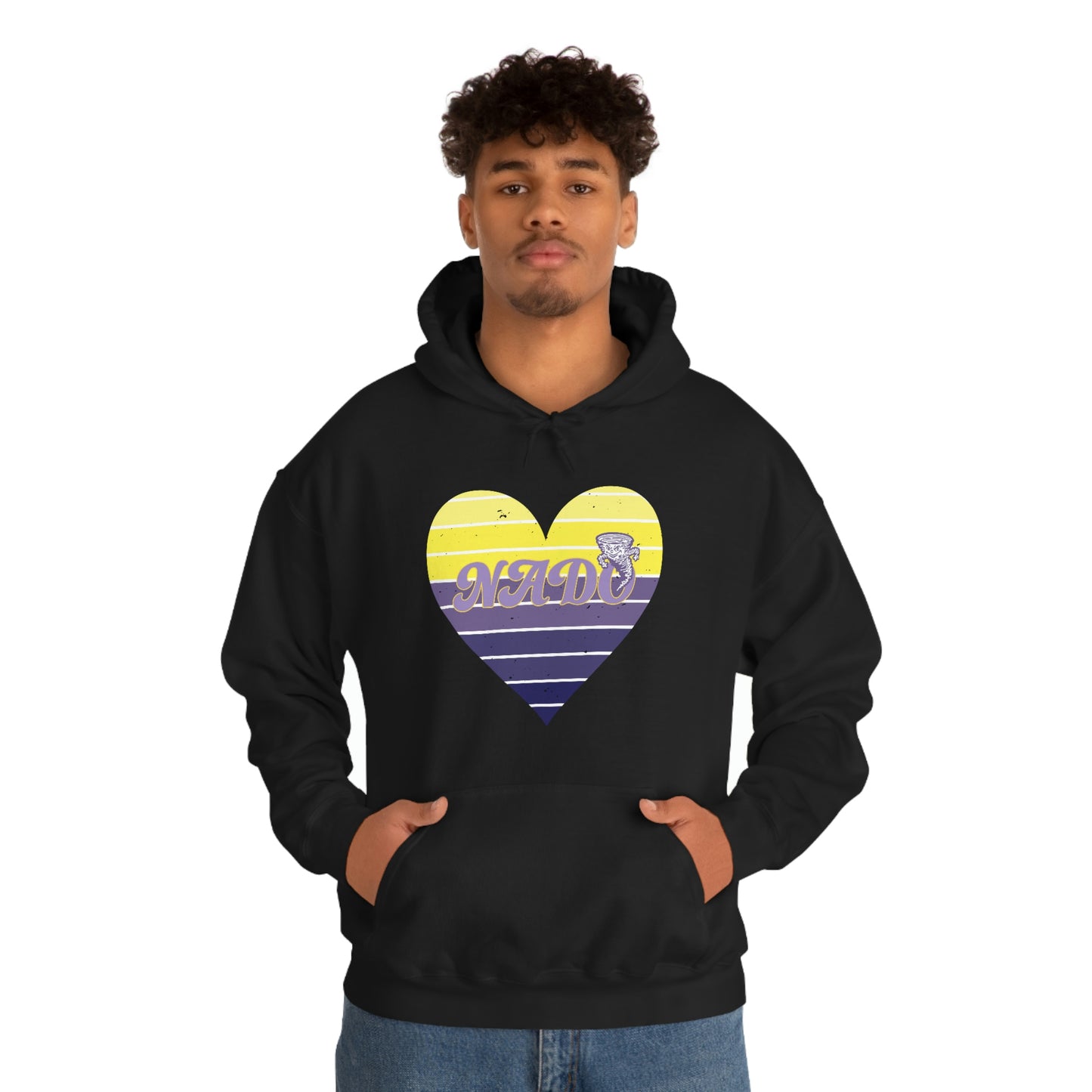 Retro Love -  Hooded Sweatshirt