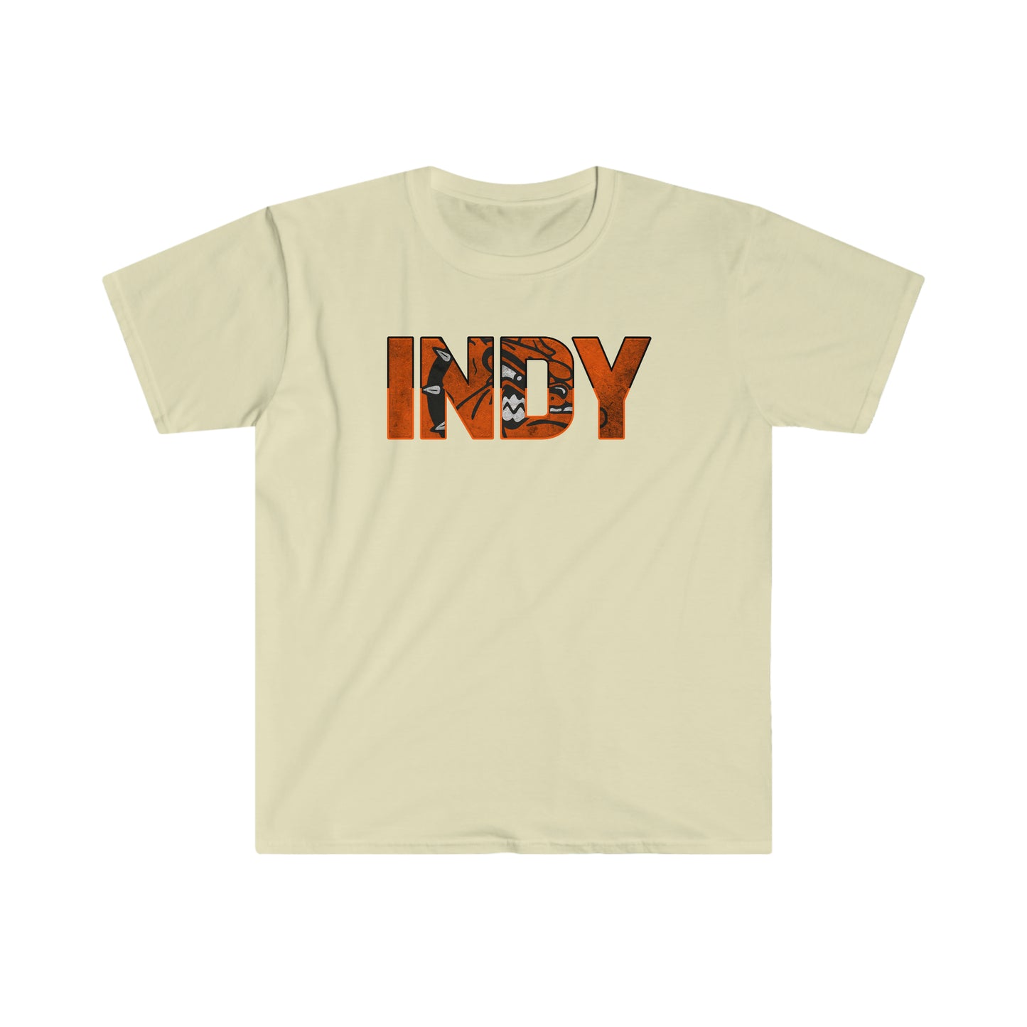 Indy with Logo - Softstyle T-Shirt