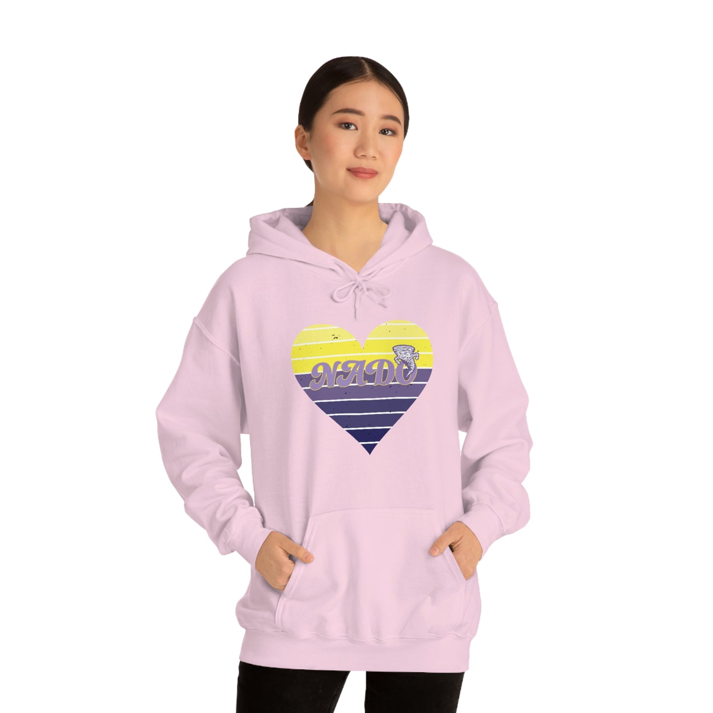 Retro Love -  Hooded Sweatshirt