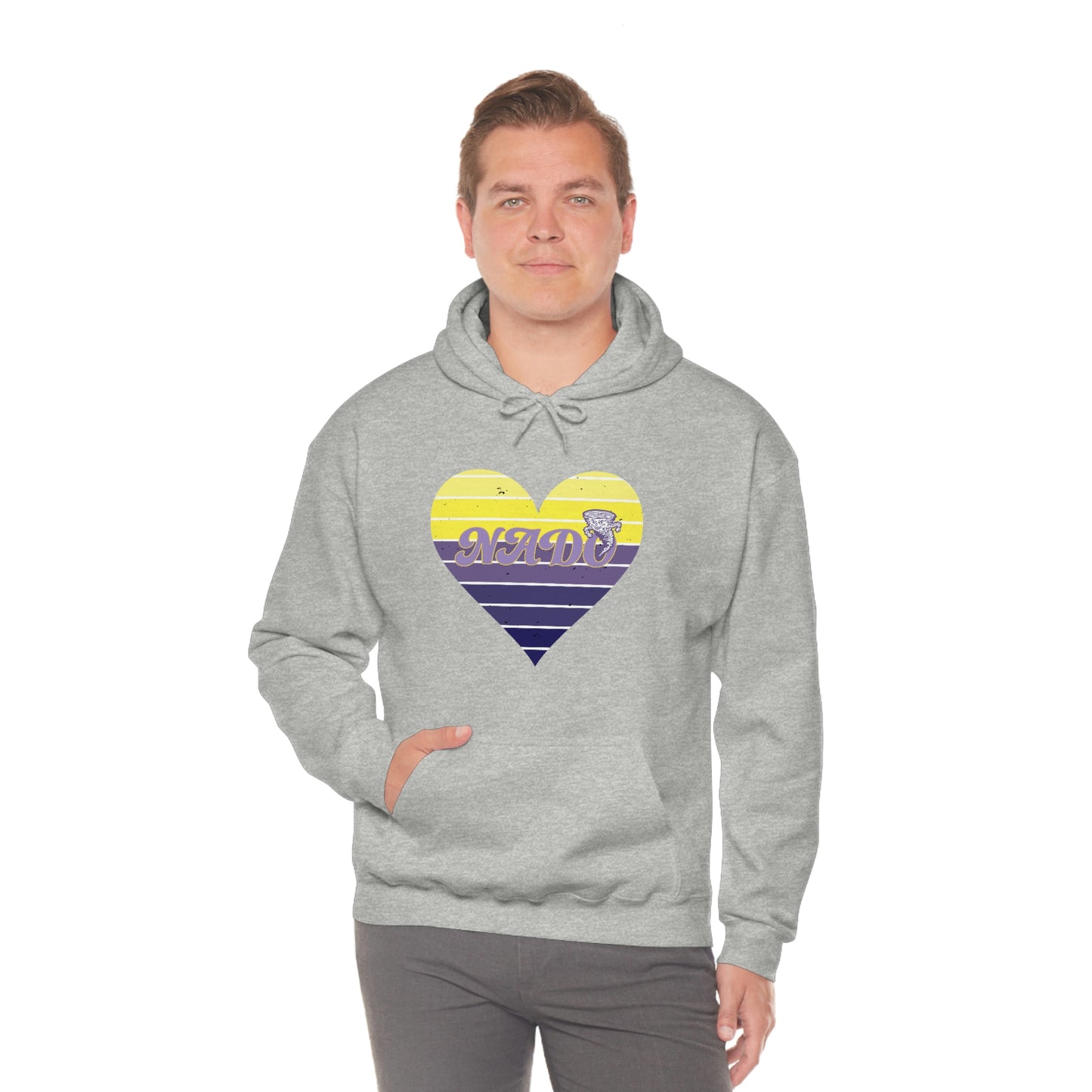 Retro Love -  Hooded Sweatshirt