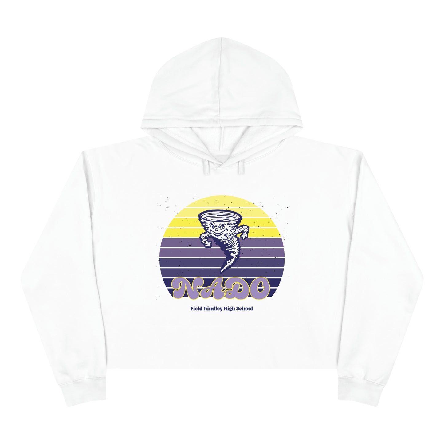 Retro - Crop Hoodie