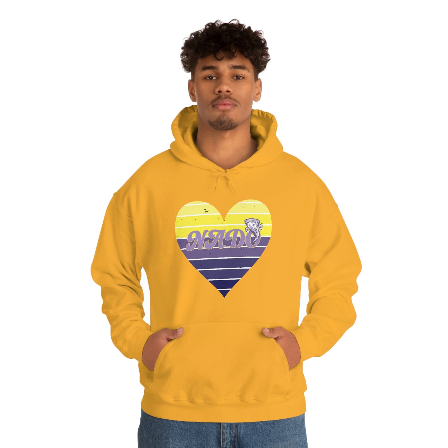 Retro Love -  Hooded Sweatshirt