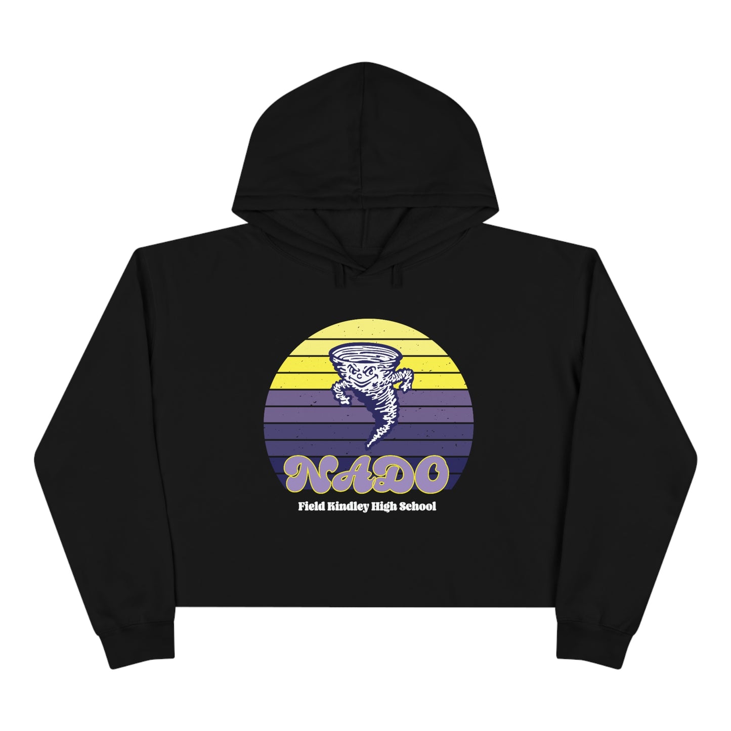 Retro - Crop Hoodie