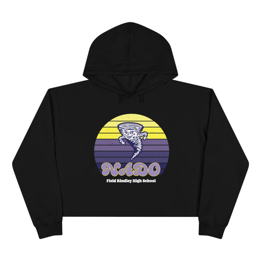 Retro - Crop Hoodie