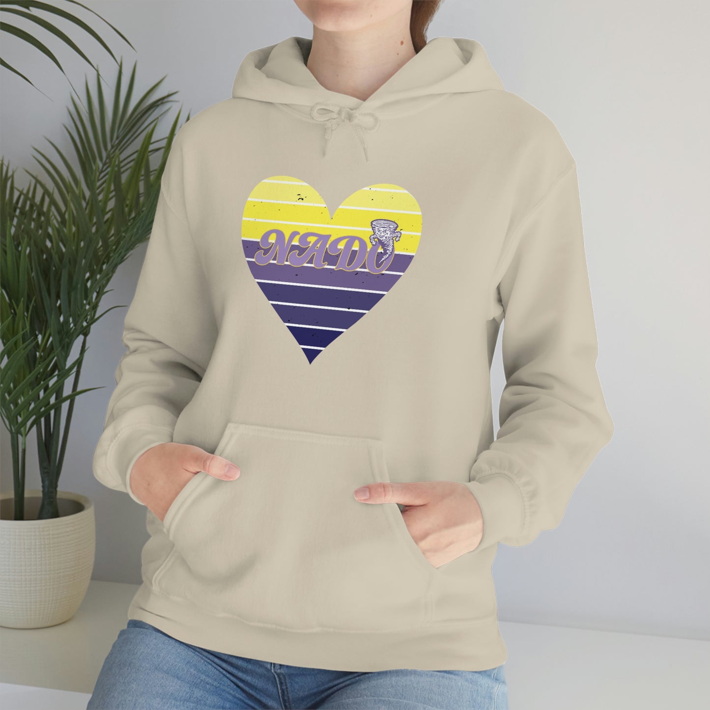 Retro Love -  Hooded Sweatshirt