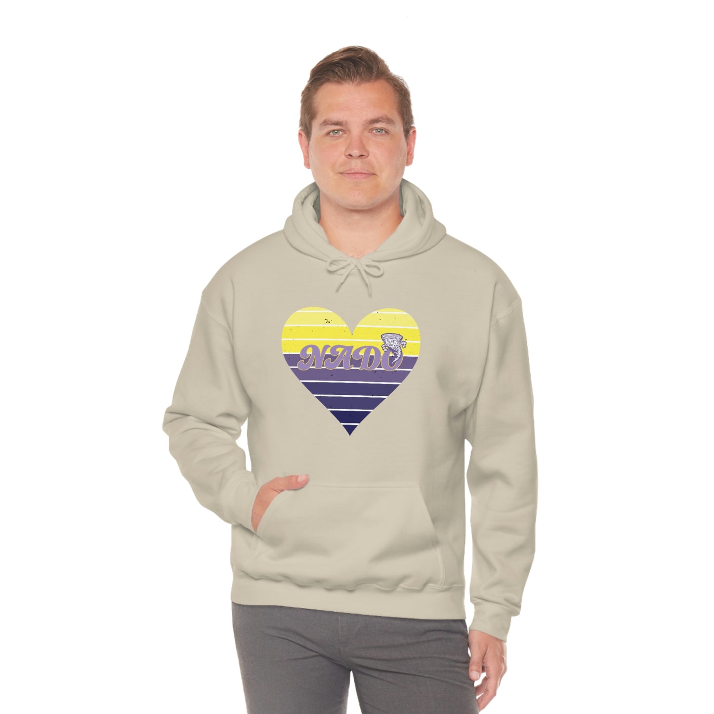 Retro Love -  Hooded Sweatshirt