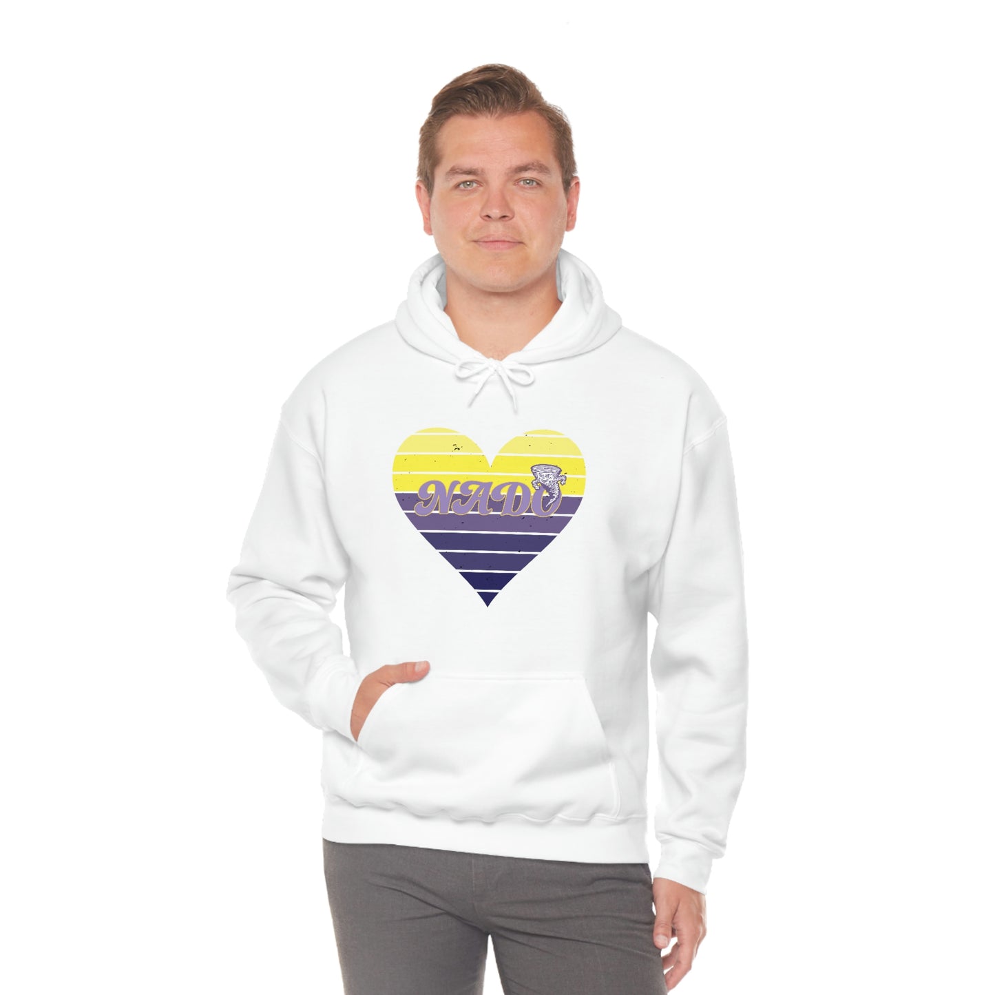 Retro Love -  Hooded Sweatshirt