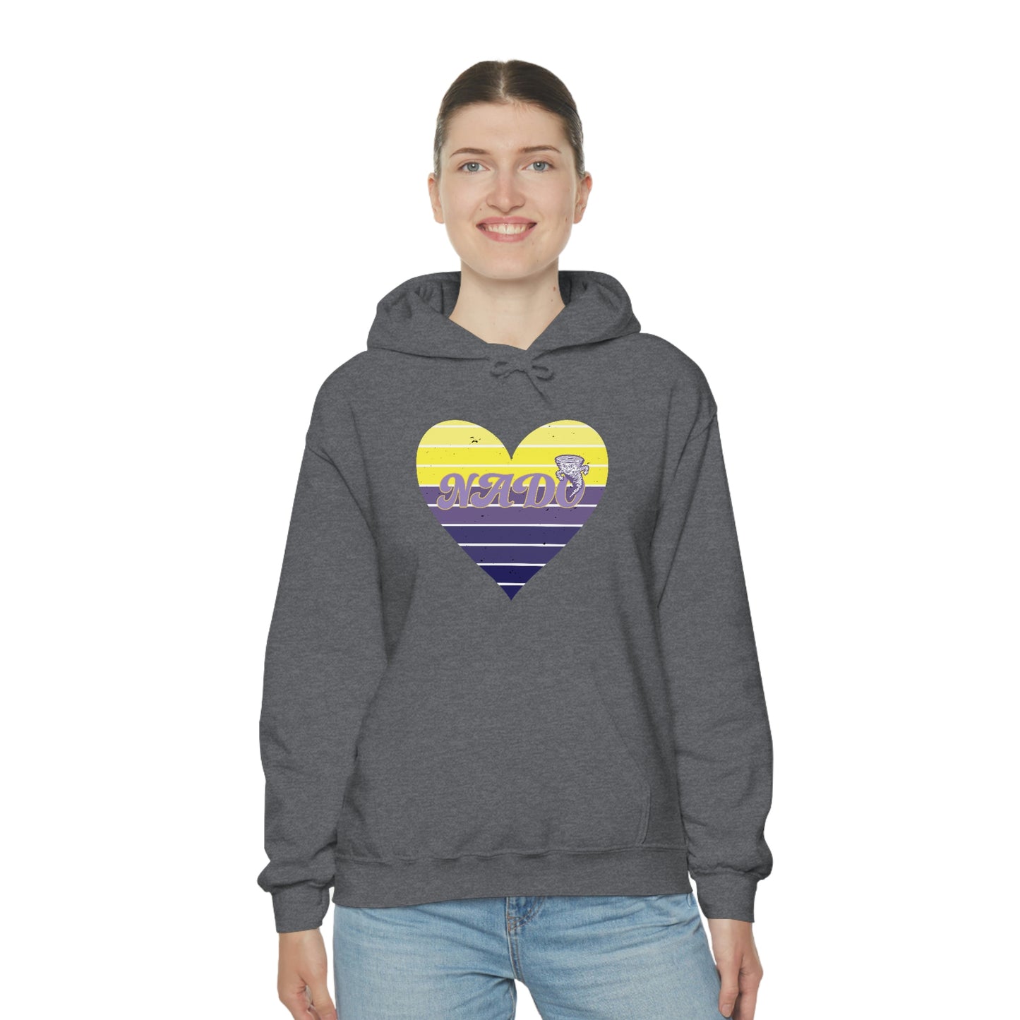 Retro Love -  Hooded Sweatshirt