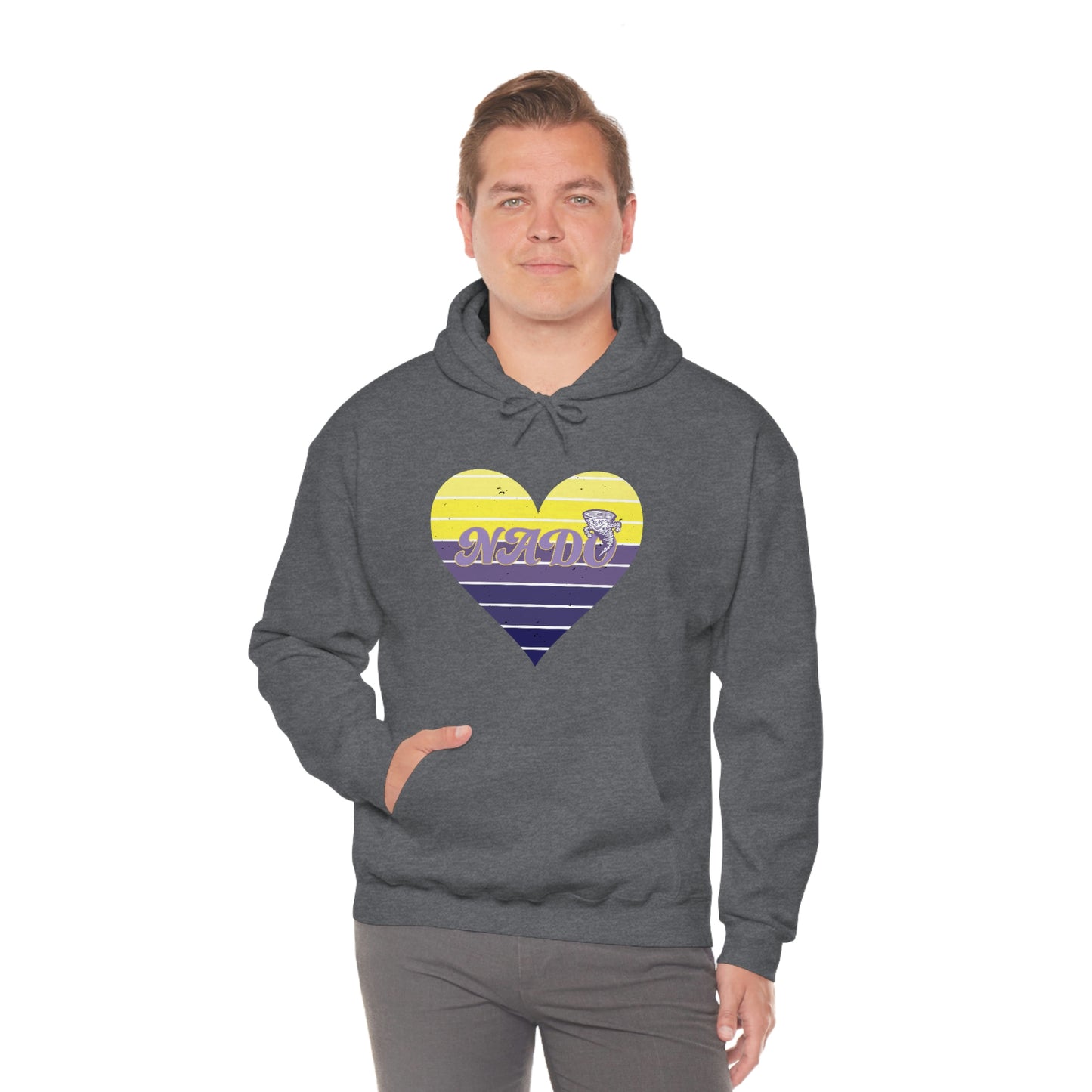 Retro Love -  Hooded Sweatshirt