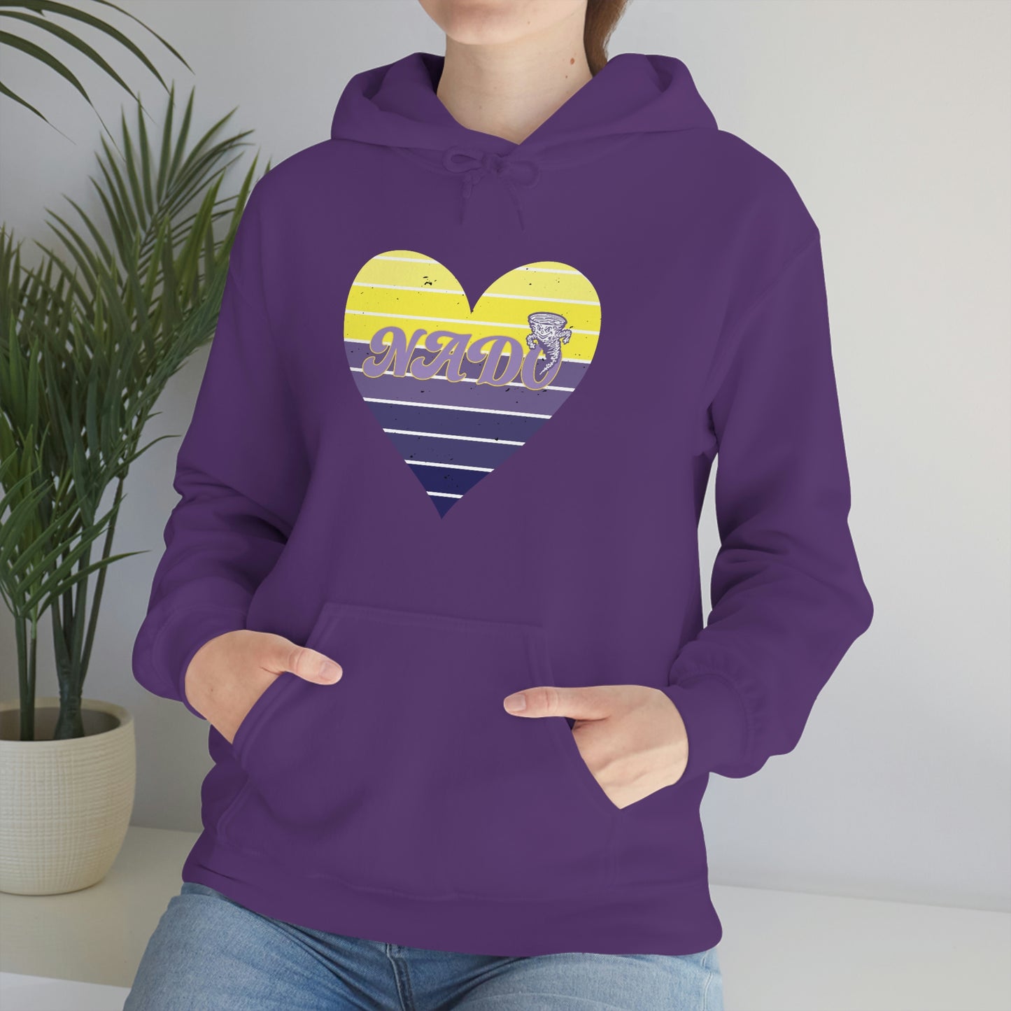 Retro Love -  Hooded Sweatshirt