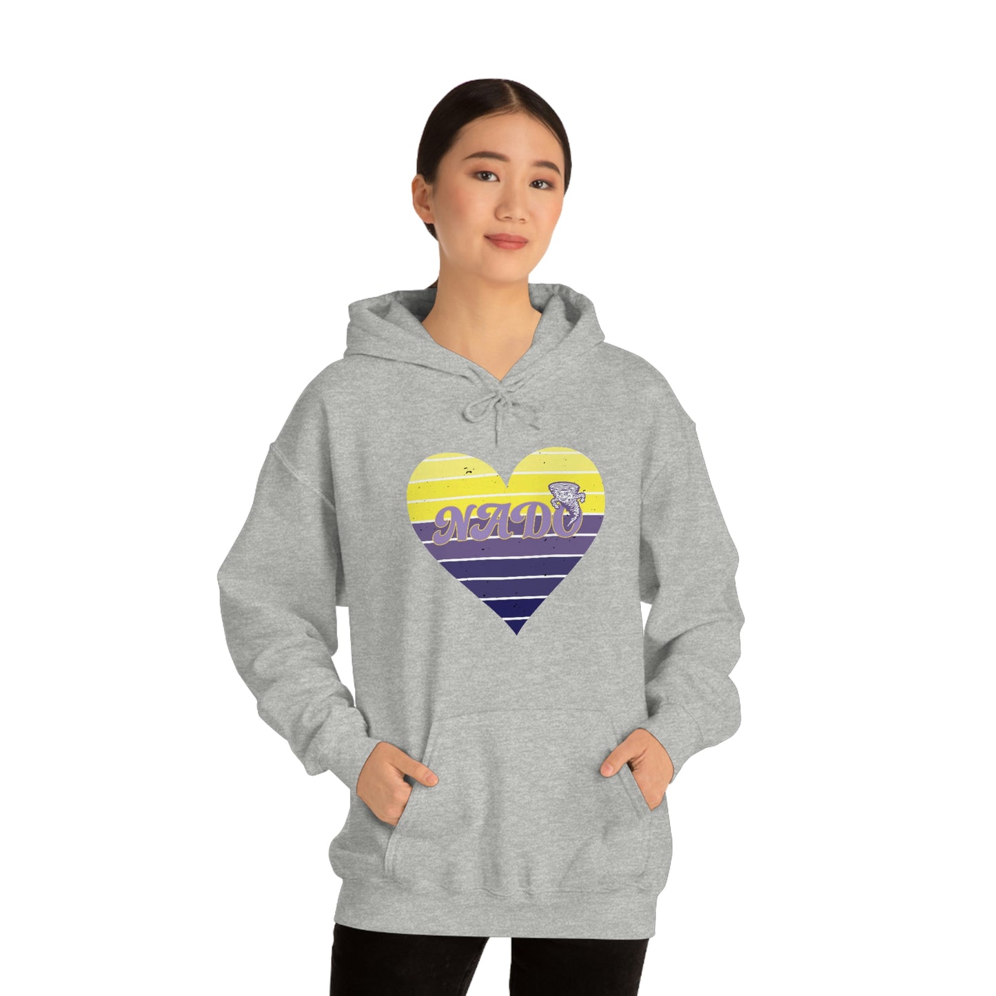 Retro Love -  Hooded Sweatshirt