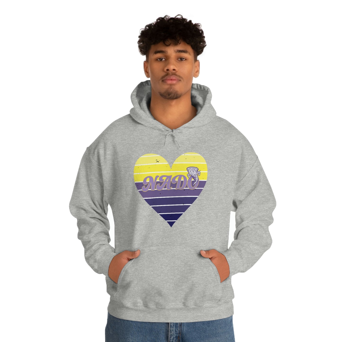 Retro Love -  Hooded Sweatshirt