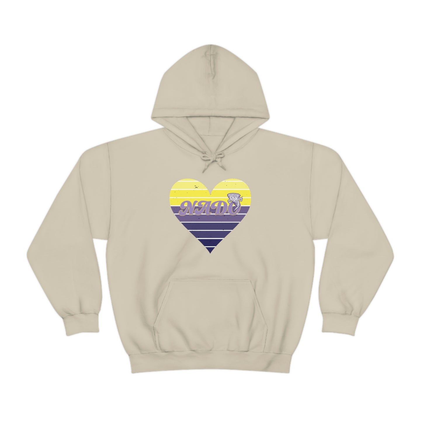 Retro Love -  Hooded Sweatshirt